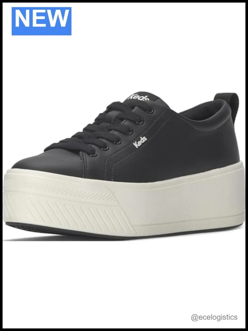 Platform Lace-Up Sneakers with EVA Midsole